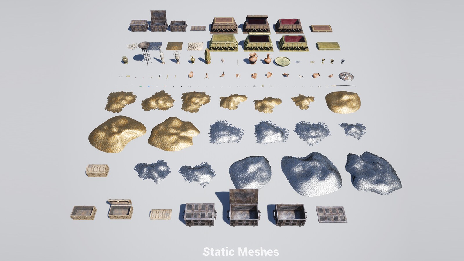 Ancient Treasures in Props - UE Marketplace