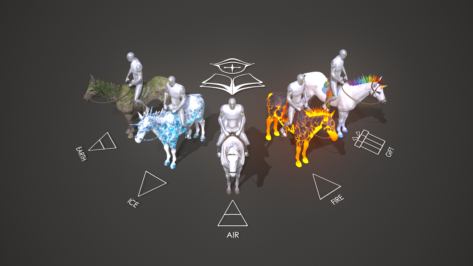 Elemental Horses Pack