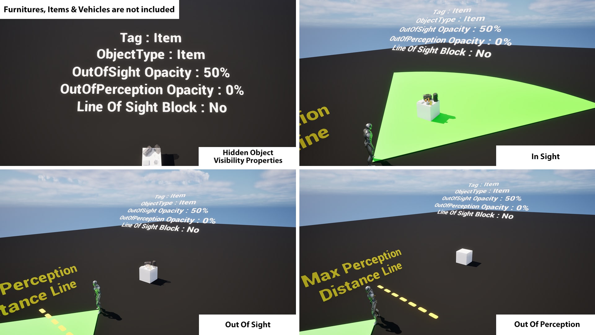 Replicated Isometric Wall Fading & Sight-Based Advanced Object ... image.