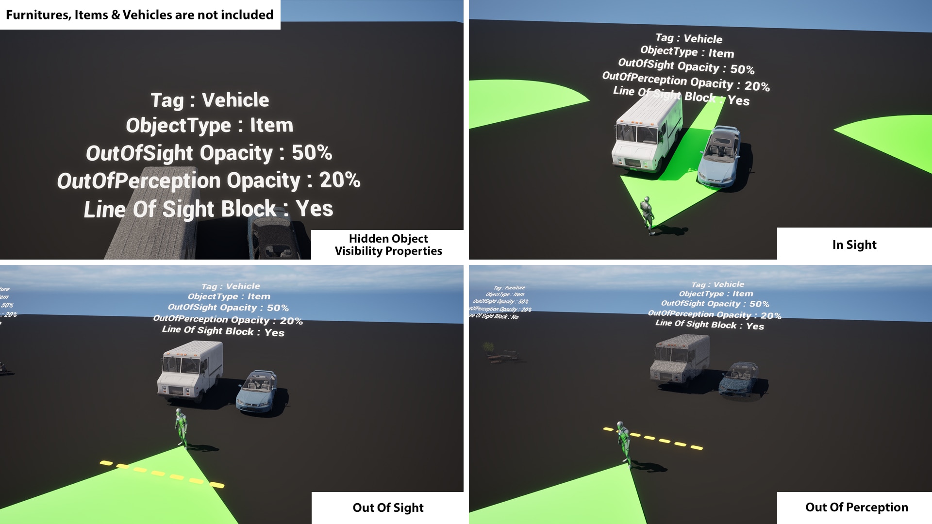 Replicated Isometric Wall Fading & Sight-Based Advanced Object ...