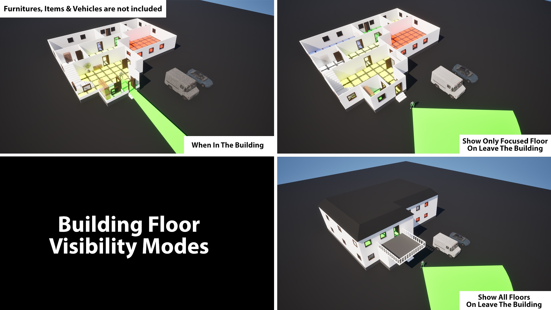 Replicated Isometric Wall Fading & Sight-Based Advanced Object ...