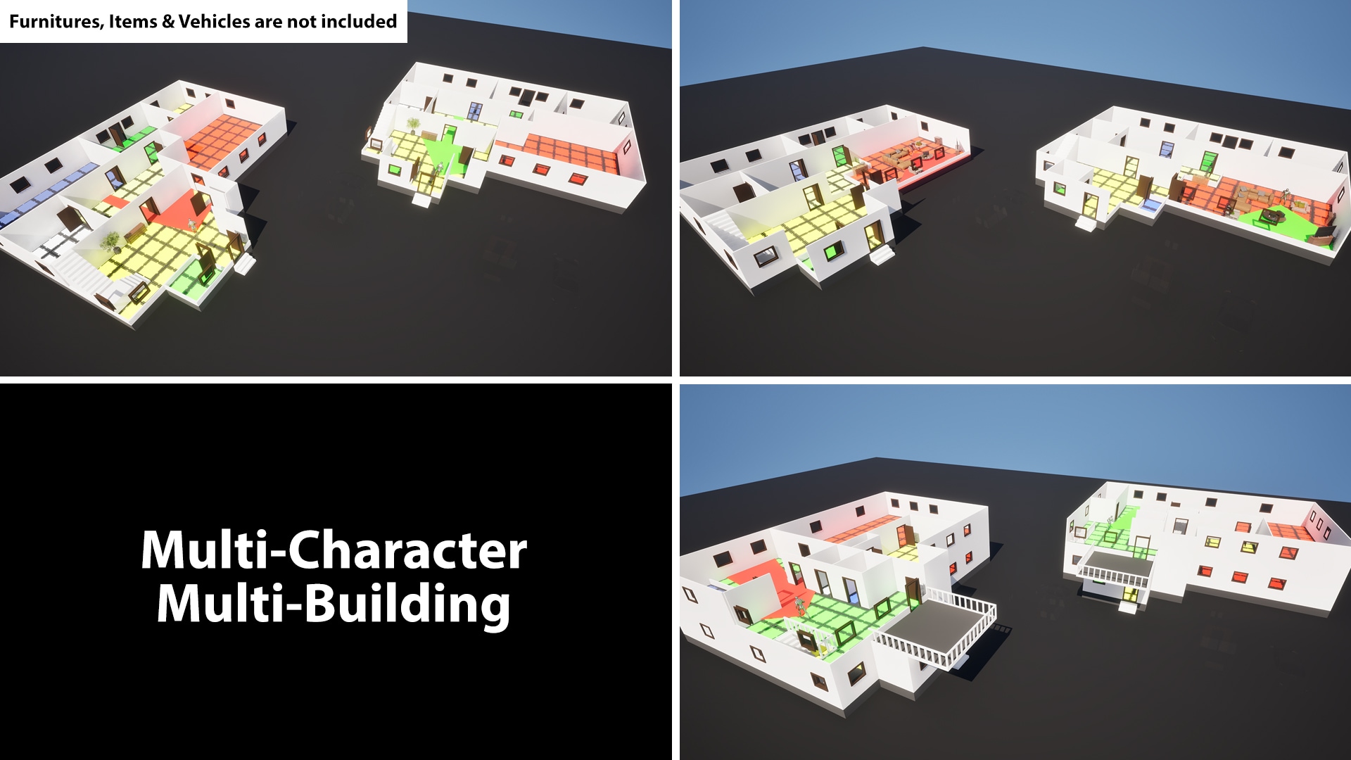 Replicated Isometric Wall Fading & Sight-Based Advanced Object ...