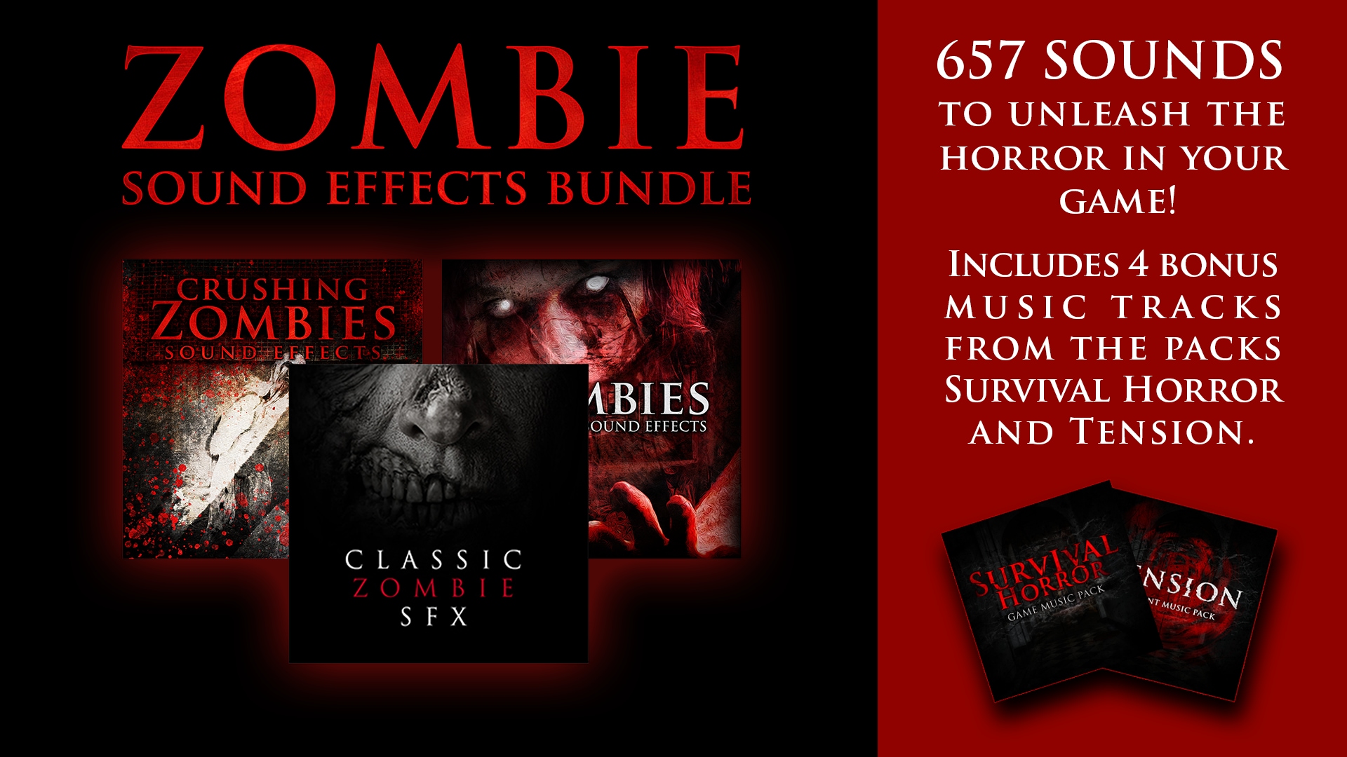 Zombie - Sound Effects Bundle