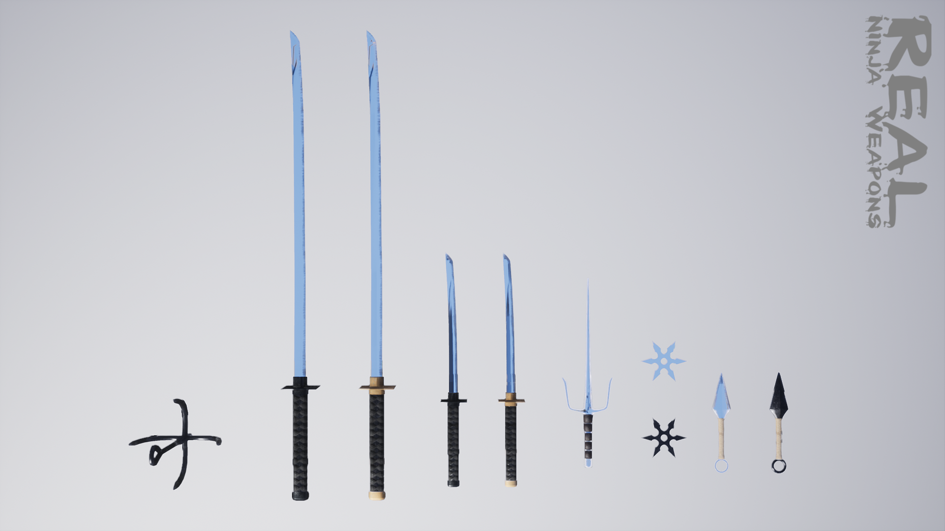Real Ninja Weapons By 3DVFX In Weapons UE4 Marketplace Real ninja weapons by 3dvfx in weapons ue4 marketplace