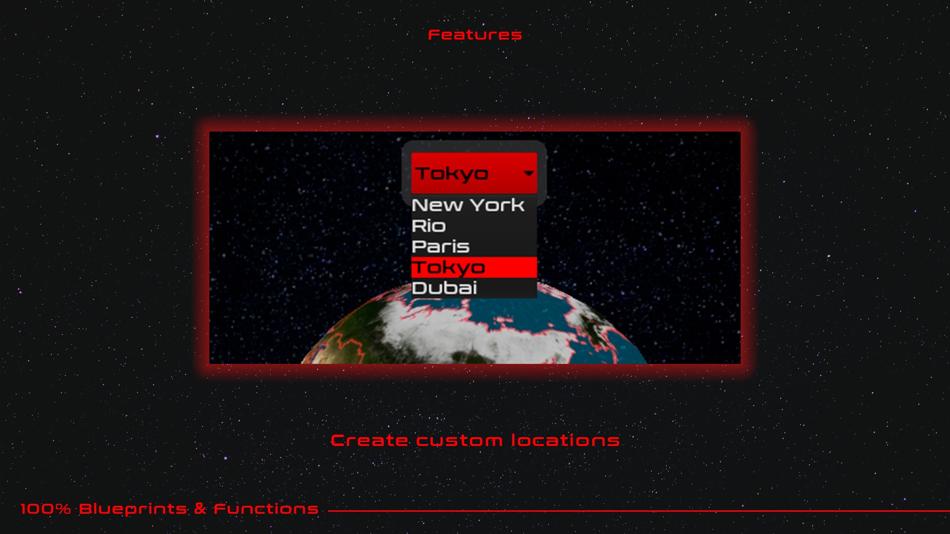 Location Meter KM in Blueprints - UE Marketplace