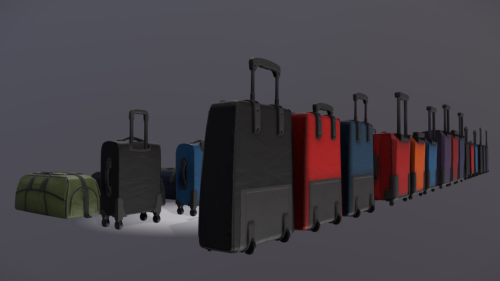 Luggage Pack in Props UE Marketplace