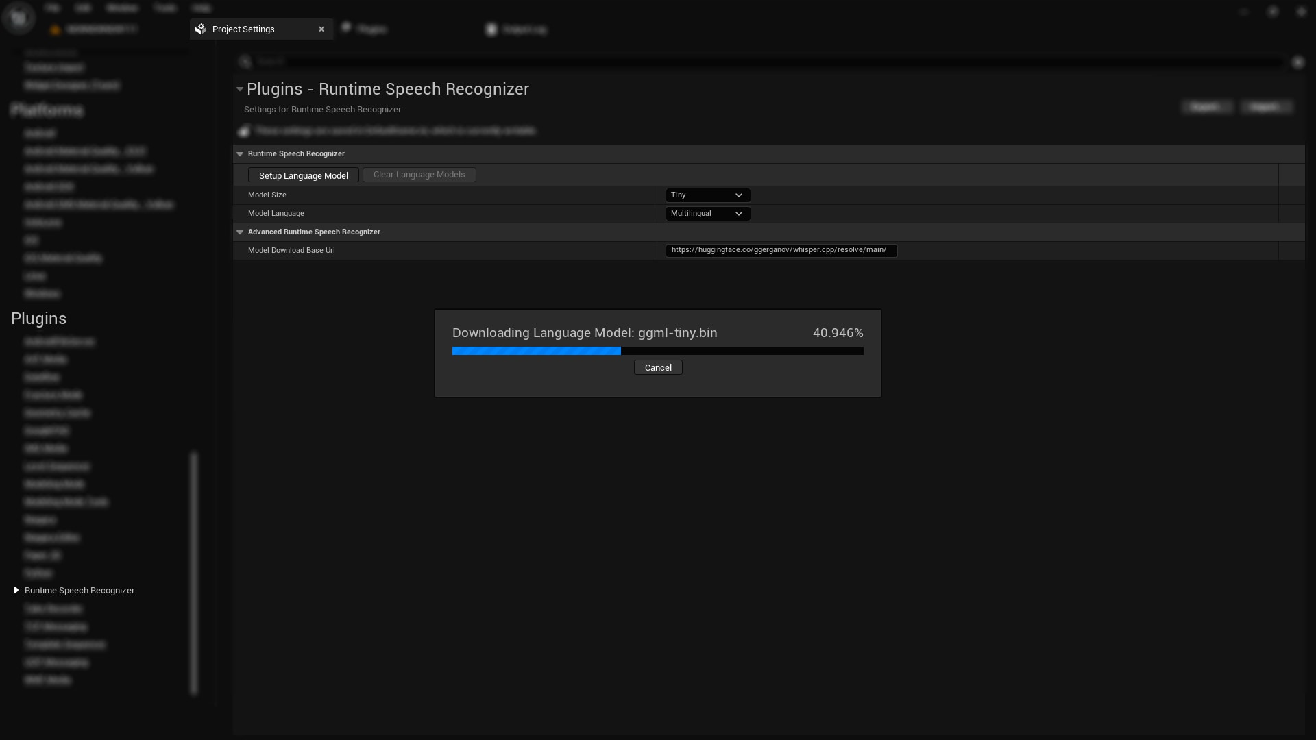 Runtime Speech Recognizer in Code Plugins UE Marketplace