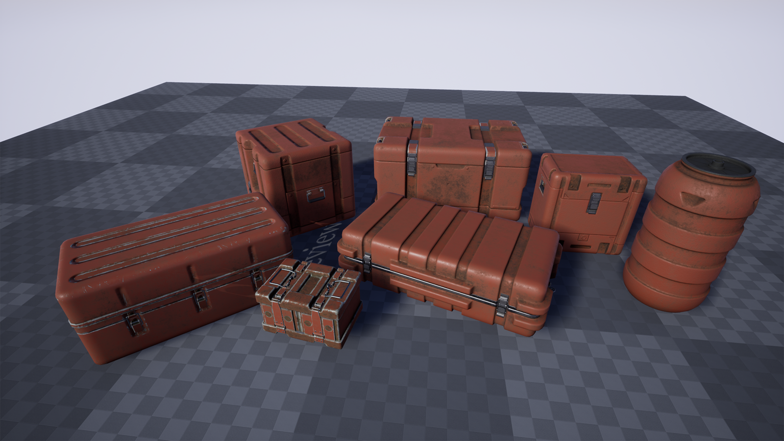 Military Crates in Props UE Marketplace