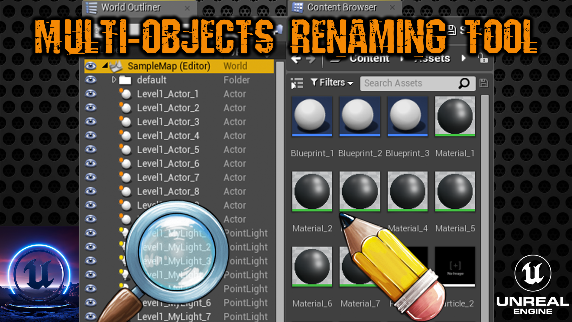 Multi Objects Renaming Tool