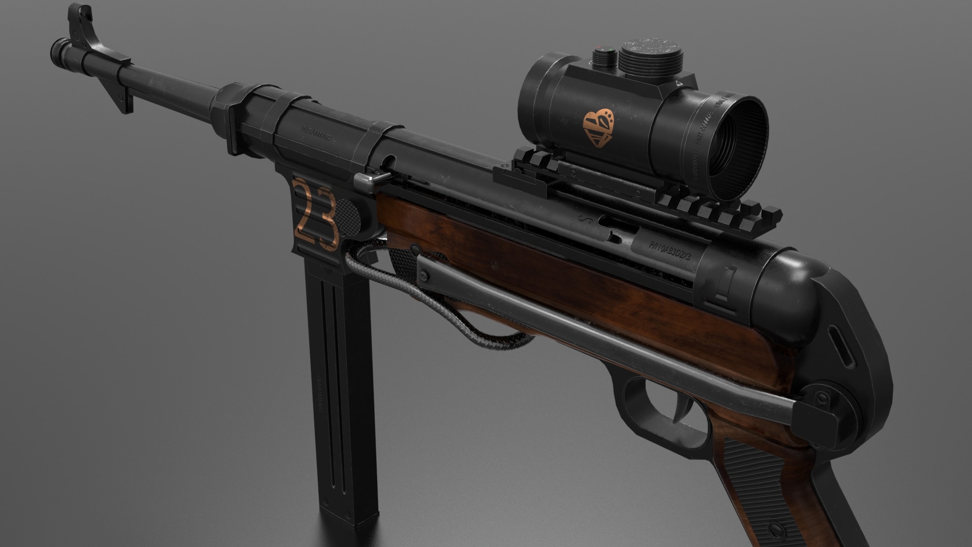 MP 40 Submachine Gun – ASSET CLOUD