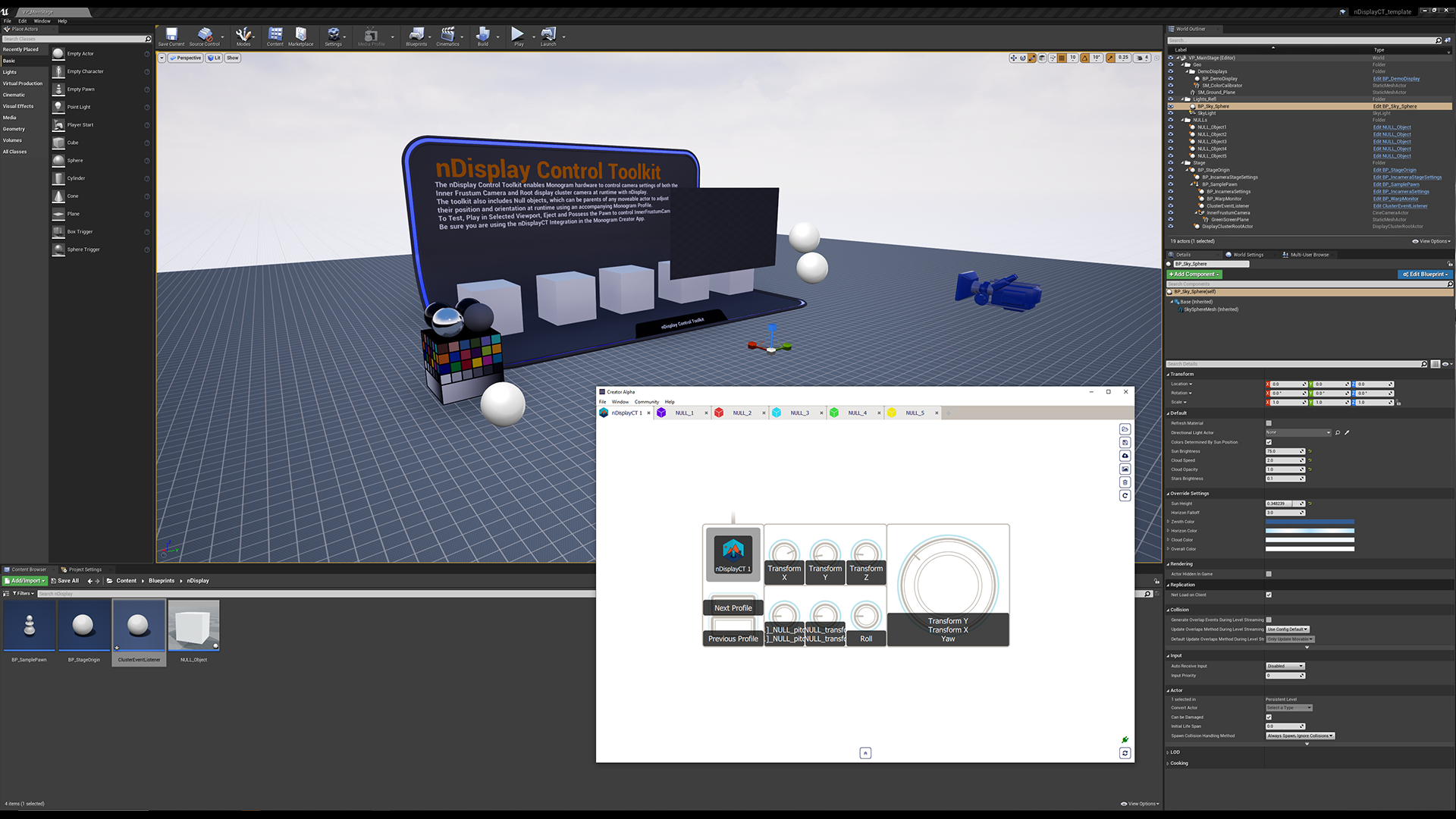 Monogram nDisplay Control Toolkit Plugin