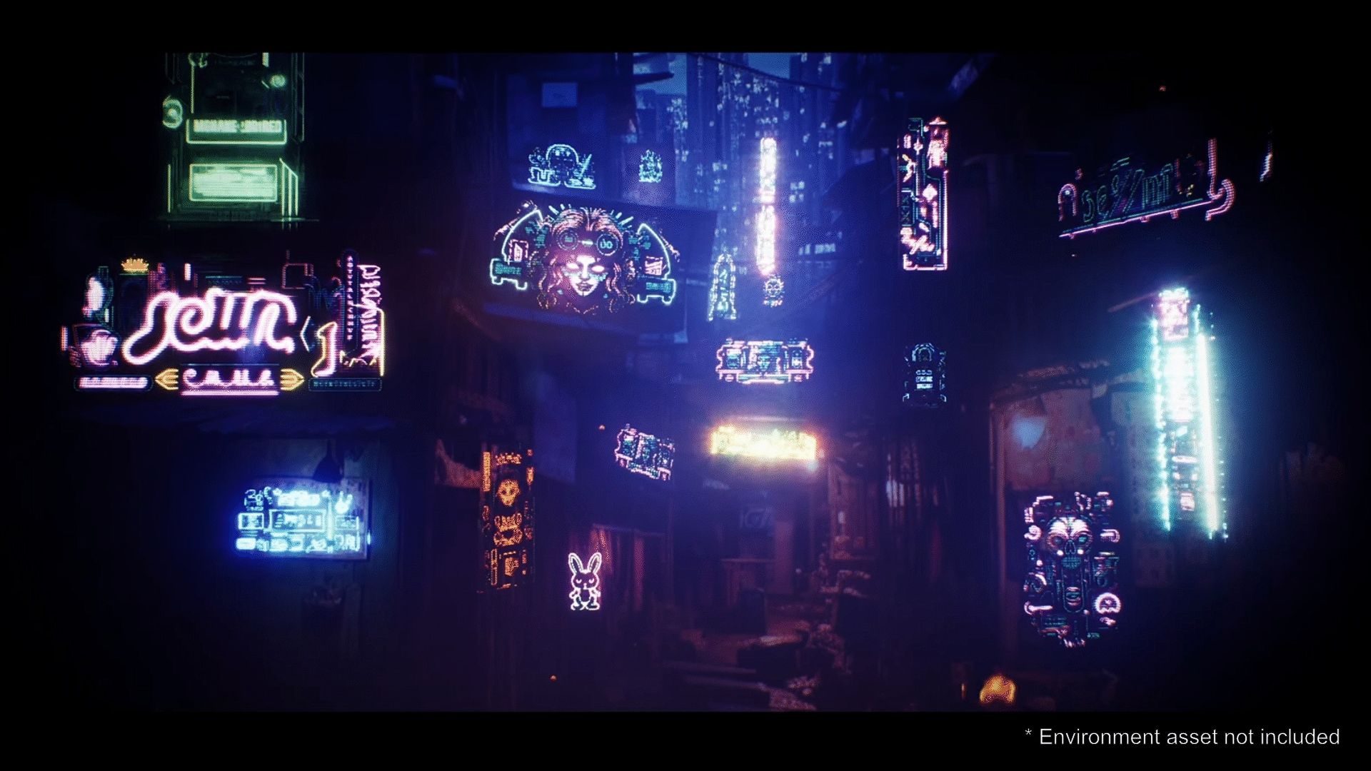 Cyberpunk Neon in Visual Effects - UE Marketplace