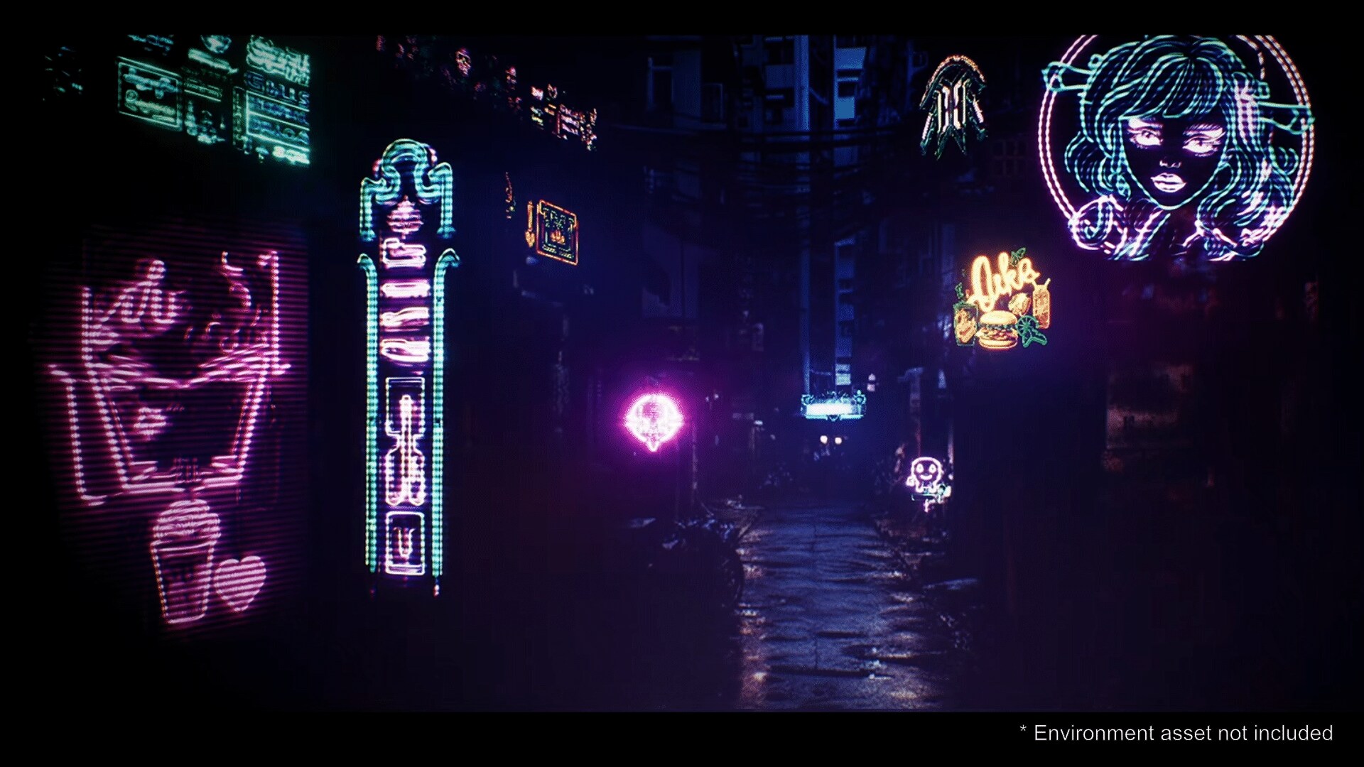 Cyberpunk Neon in Visual Effects - UE Marketplace