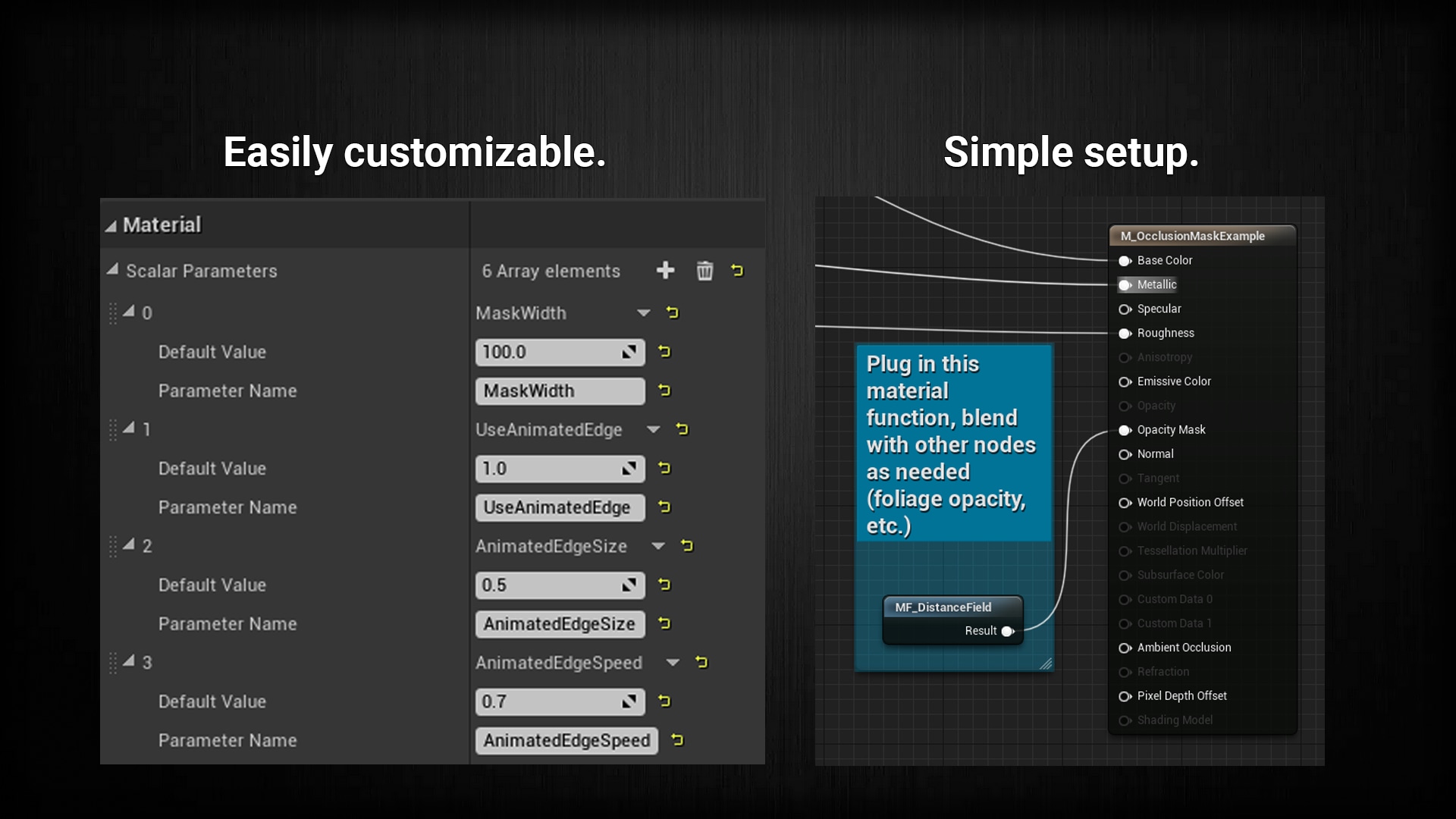 Mask Occluding Objects from Camera in Blueprints - UE Marketplace