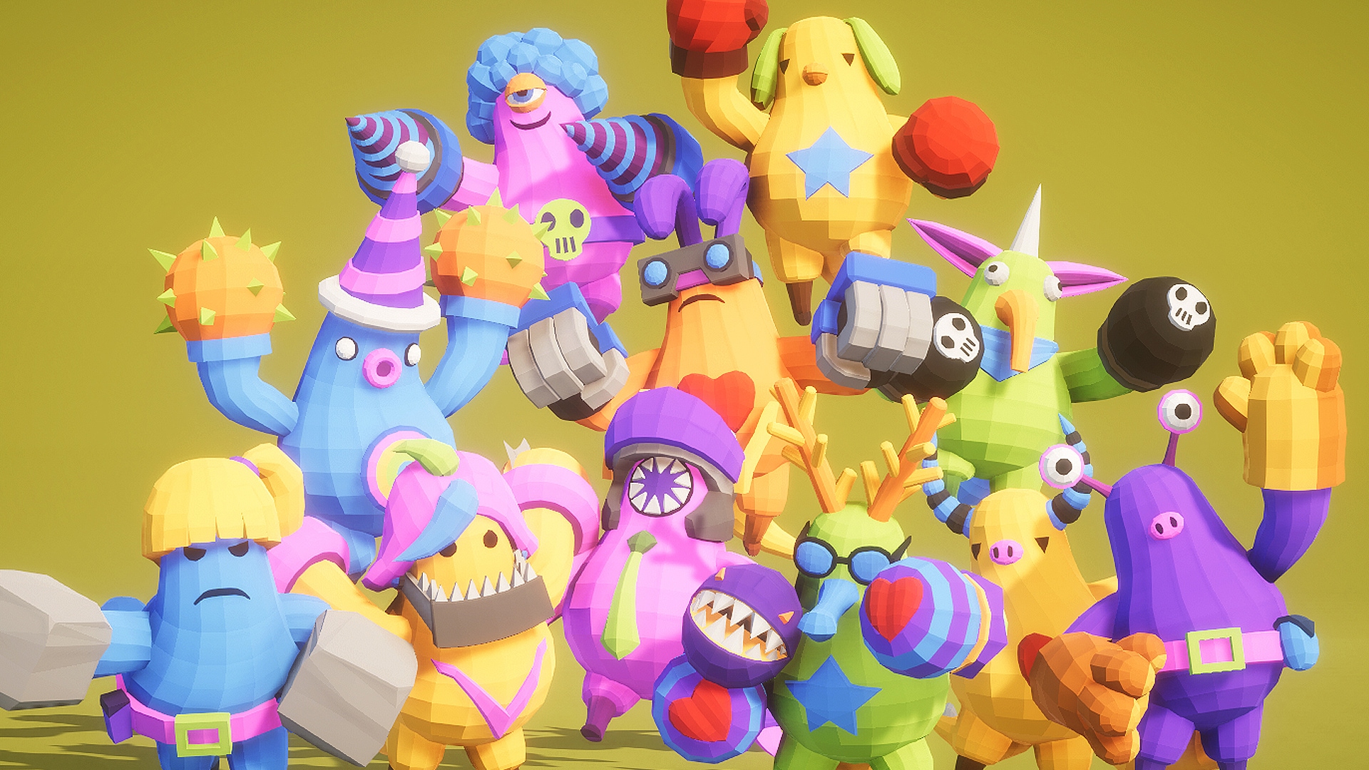 Monster for Survival Party Rumble : Modular Polyart