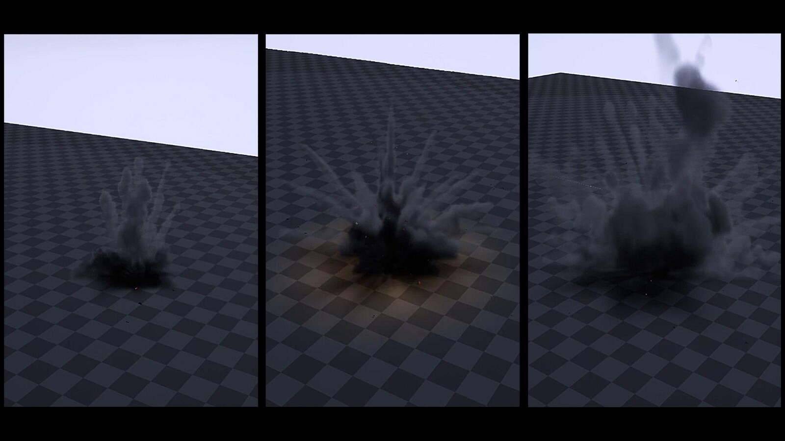 Power Explosions VFX Pack // Color Explosions // Dust and Sand explosions in Visual Effects UE