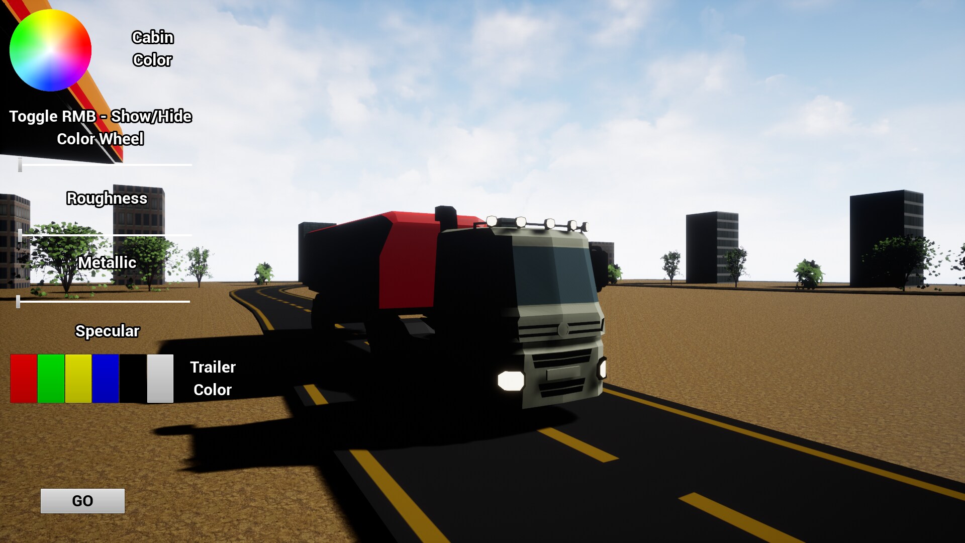 Truck Ride Customizer Starter Pack in Blueprints UE Marketplace