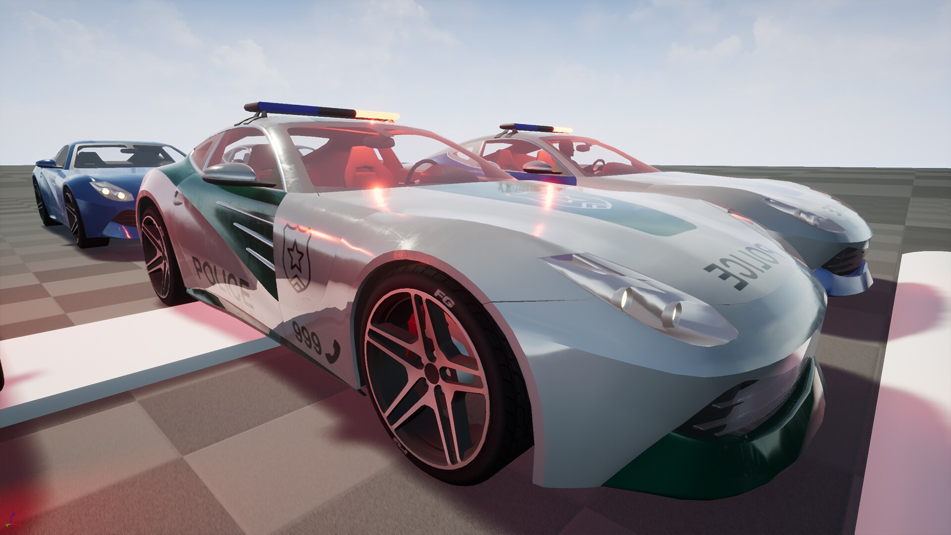 Sports and Police Cars – Drivable