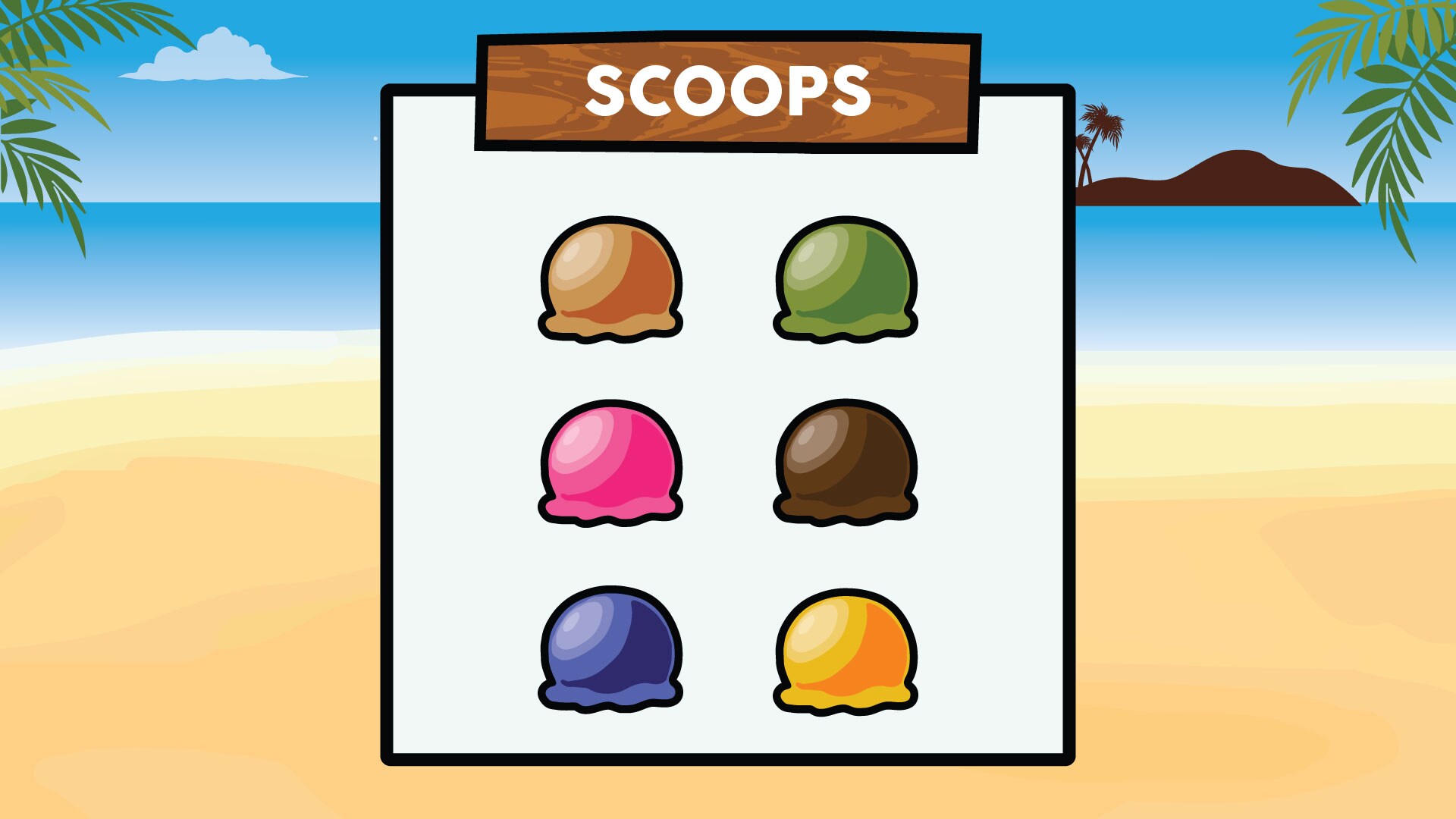 Ice Cream Shop in 2D Assets UE Marketplace