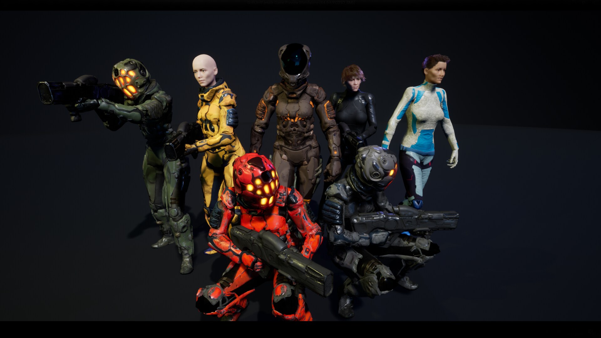 Scifi Unit Female