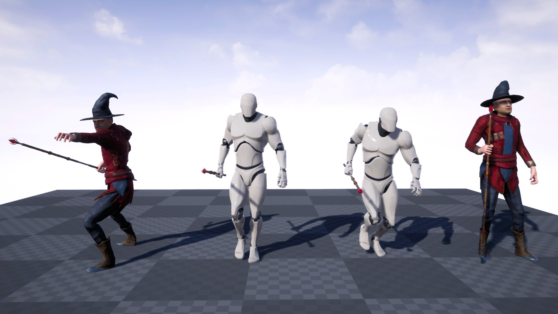 Script Mage Animset Mage Staff Animset in Animations - UE Marketplace
