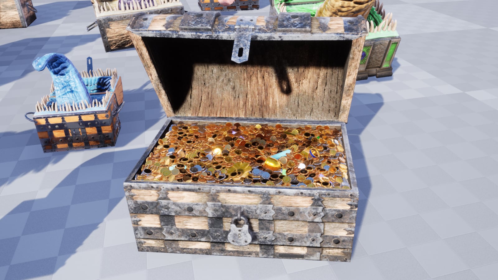 Mimics, Chests, Gold & Gems in Characters UE Marketplace