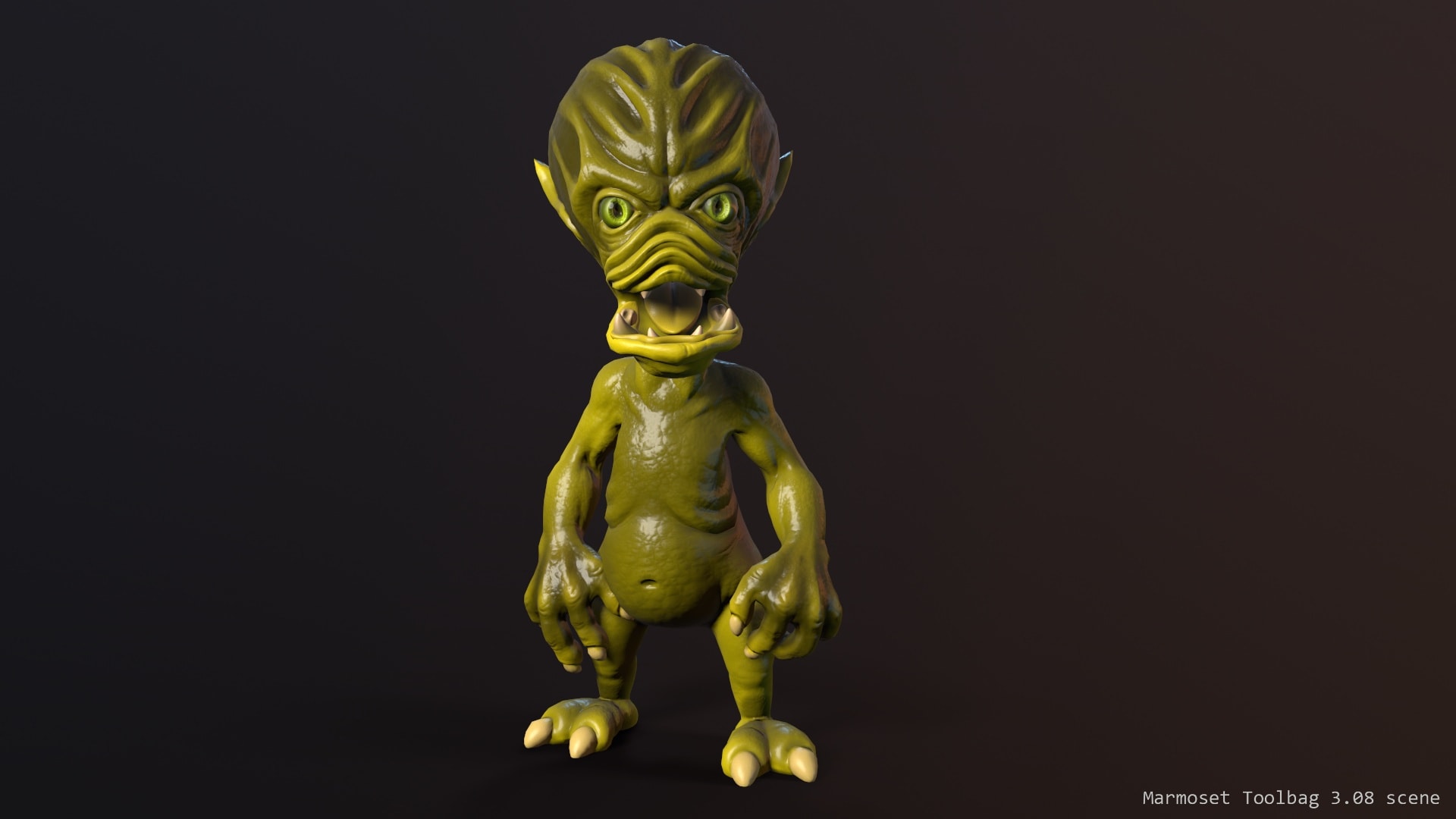 Scary alien – ASSET CLOUD