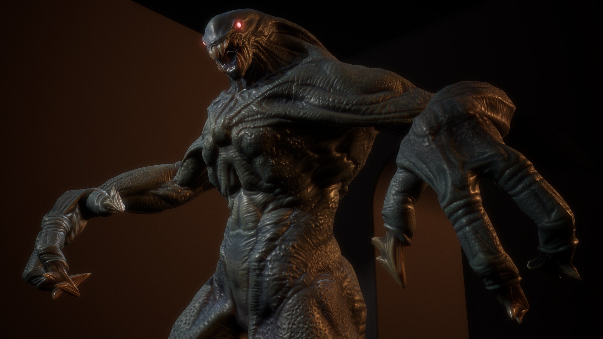 Reptilian monster