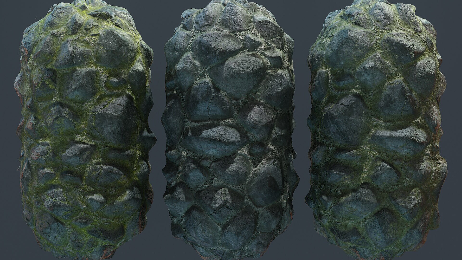 Stone Wall PBR Materials VOL.11.1, 카테고리 머티리얼 - UE 마켓플레이스