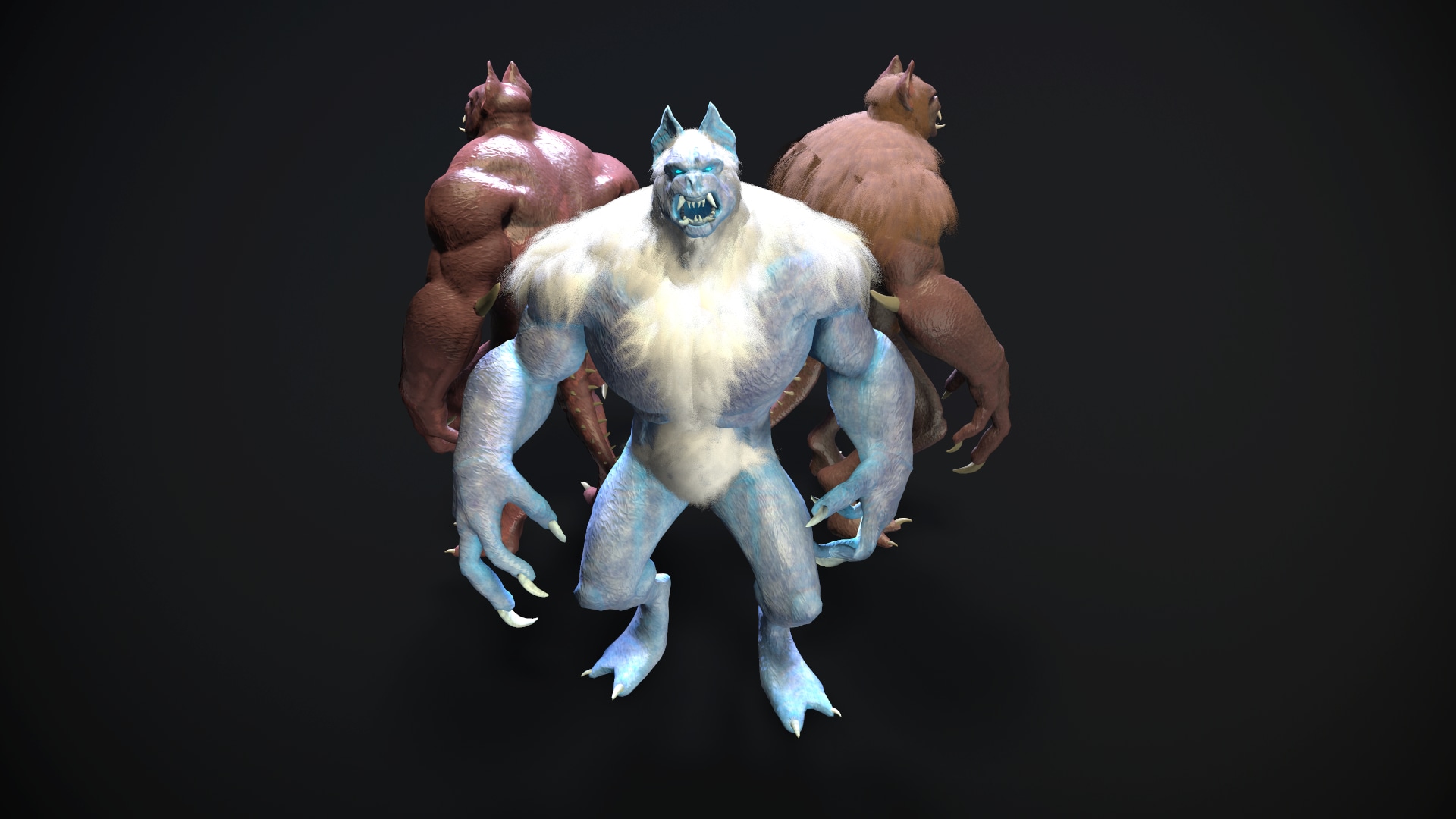 ilsildar-角色-2020/12/28尚未评分demon_vampire low poly$19.