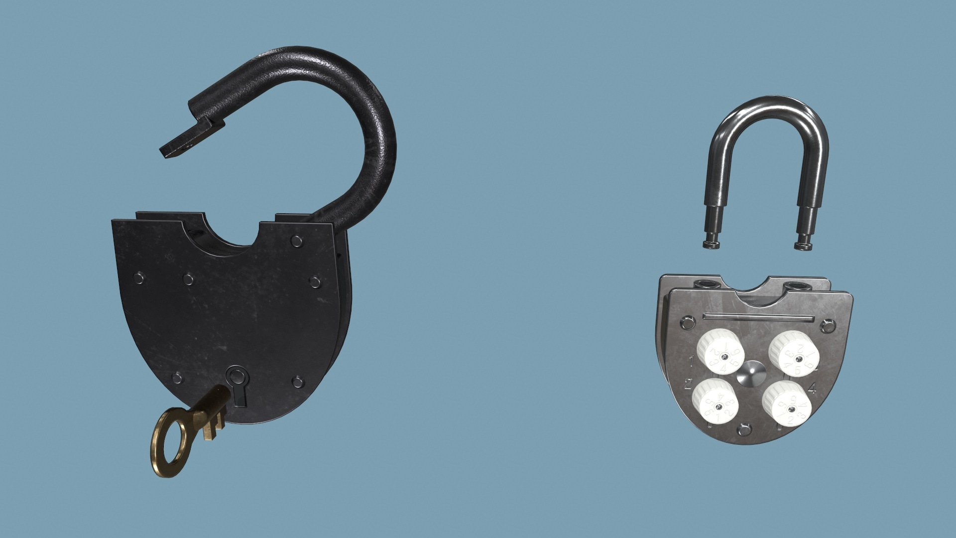 Padlocks Pack in Props UE Marketplace