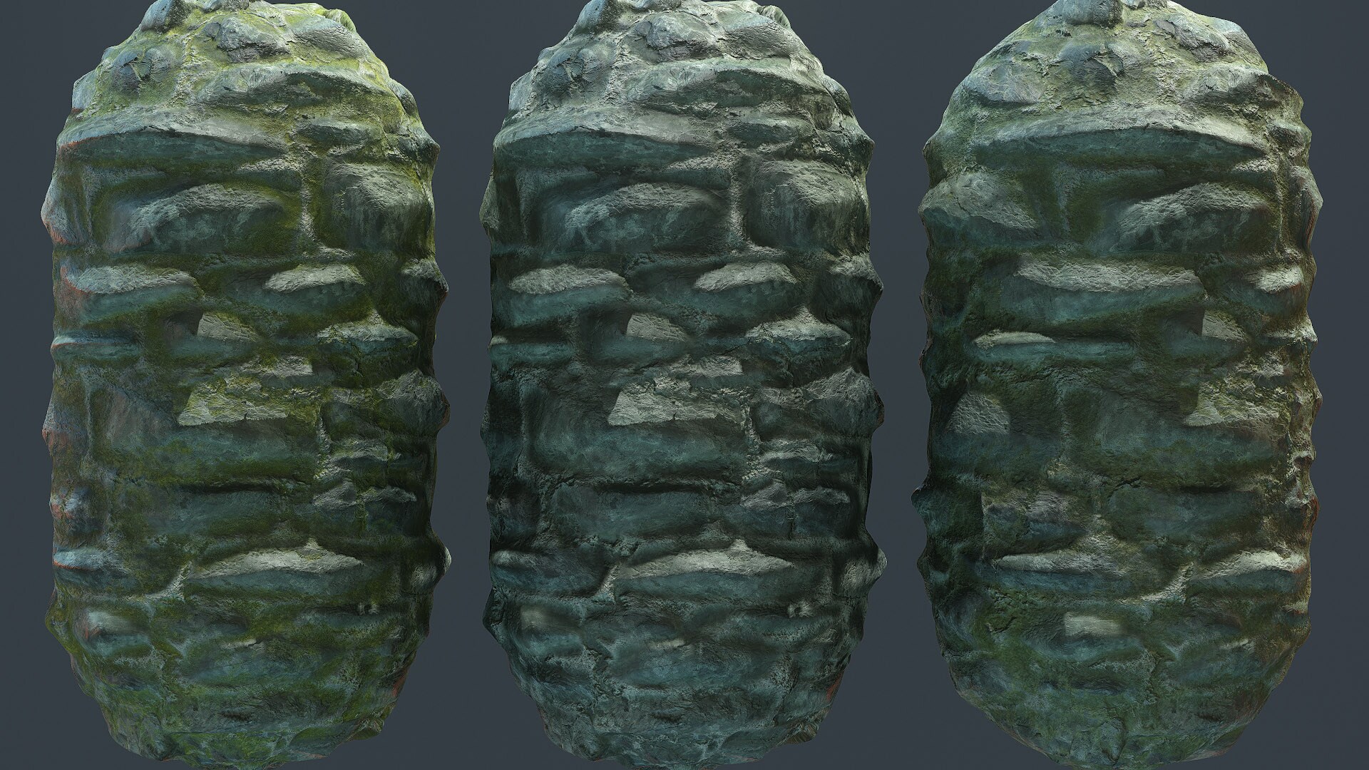 Stone Wall PBR Materials VOL.11.1, 카테고리 머티리얼 - UE 마켓플레이스