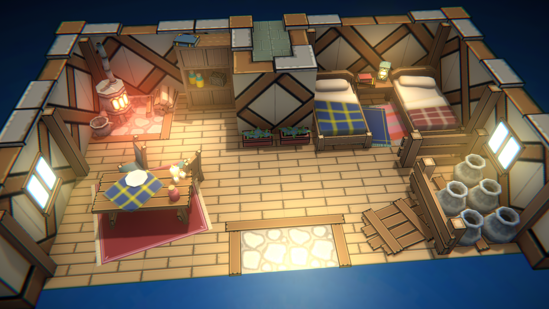 Retro Dungeons - Modular Interiors