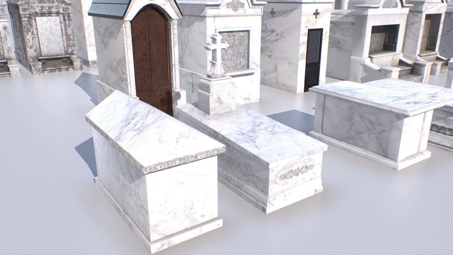 mausoleums and tombs pack 1