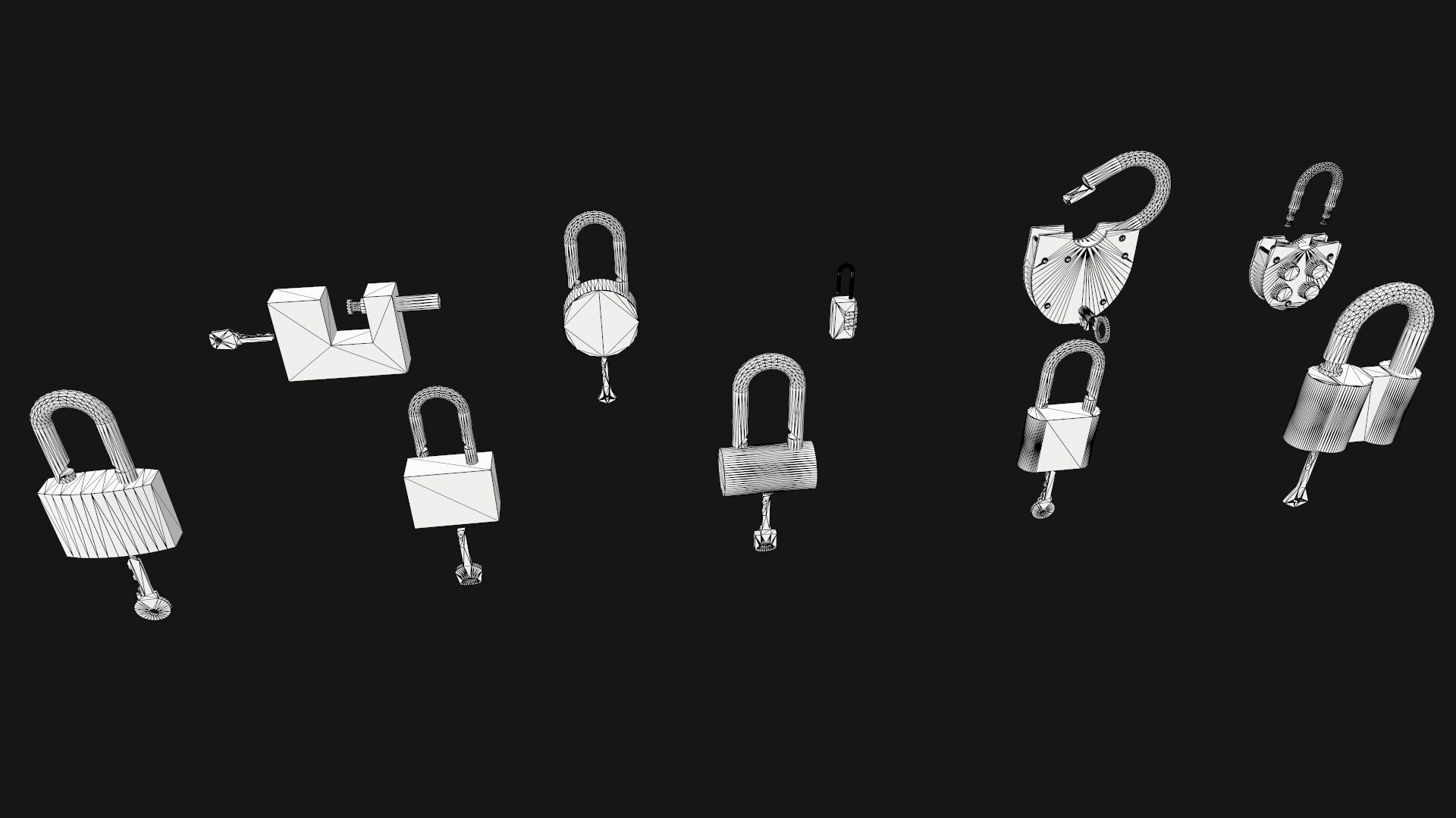 Padlocks Pack in Props UE Marketplace