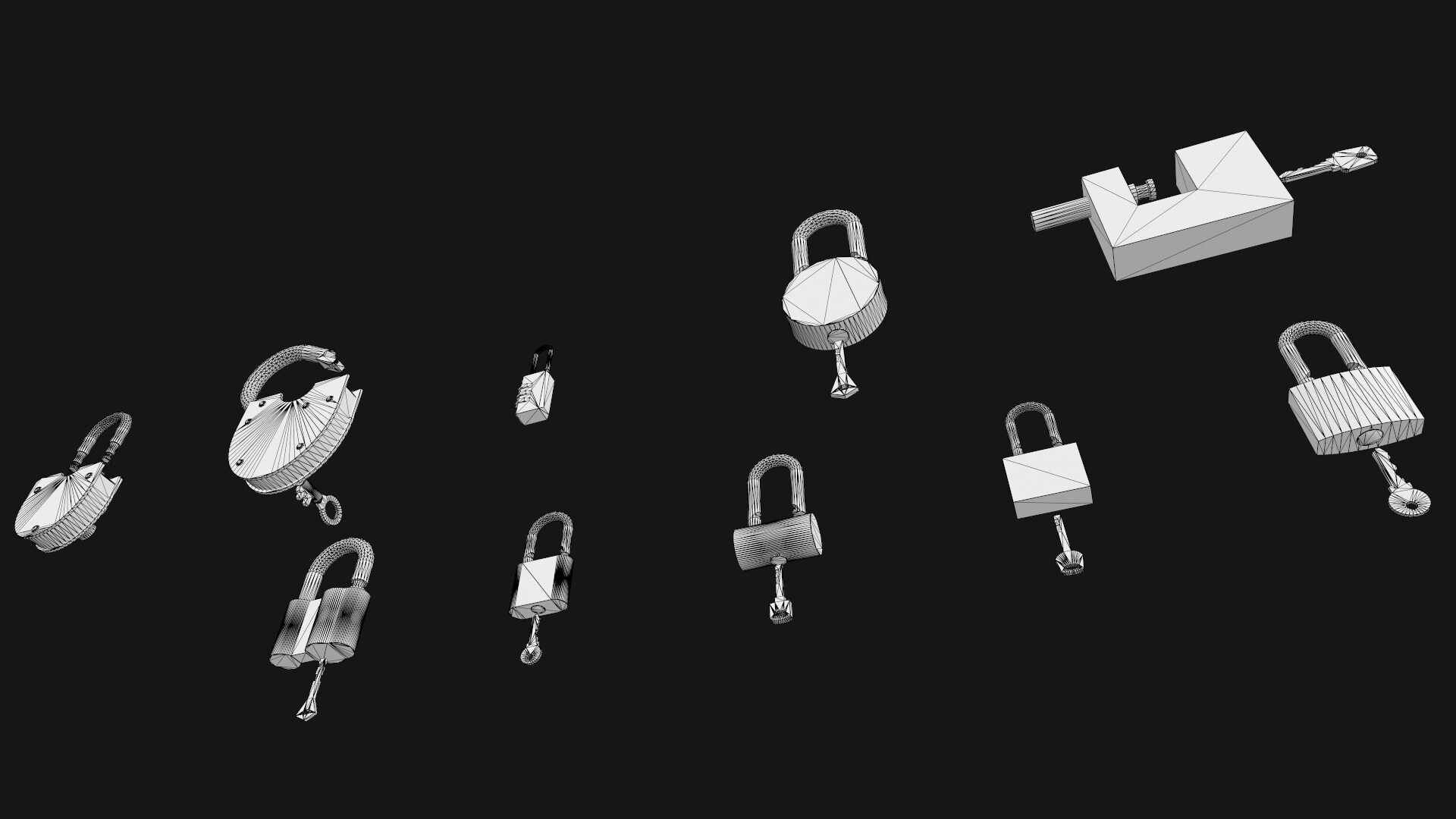 Padlocks Pack in Props UE Marketplace