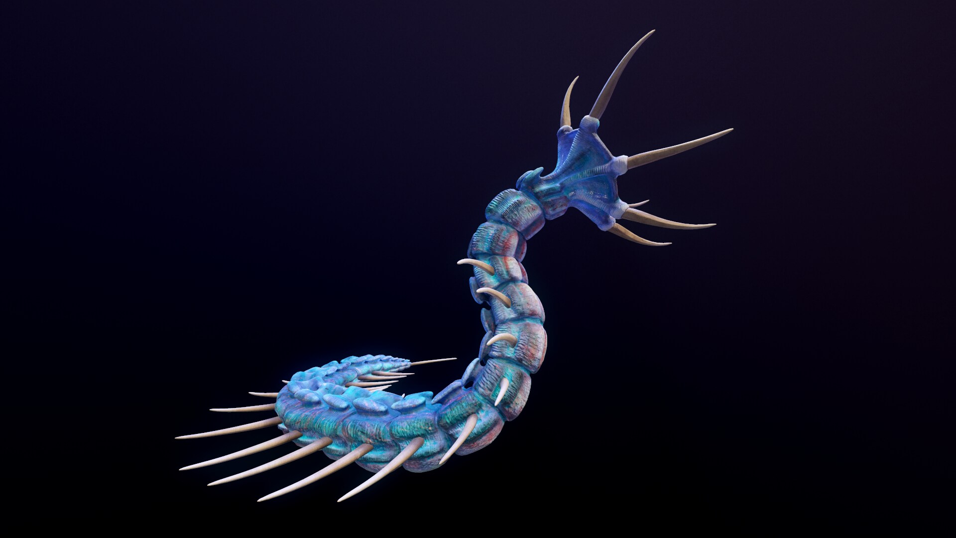 Giant Worm in Characters - UE Marketplace