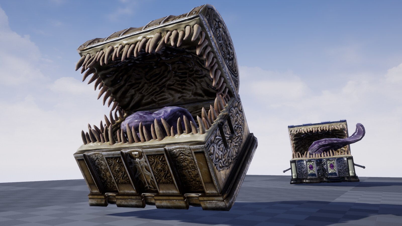 Mimics, Chests, Gold & Gems in Characters UE Marketplace