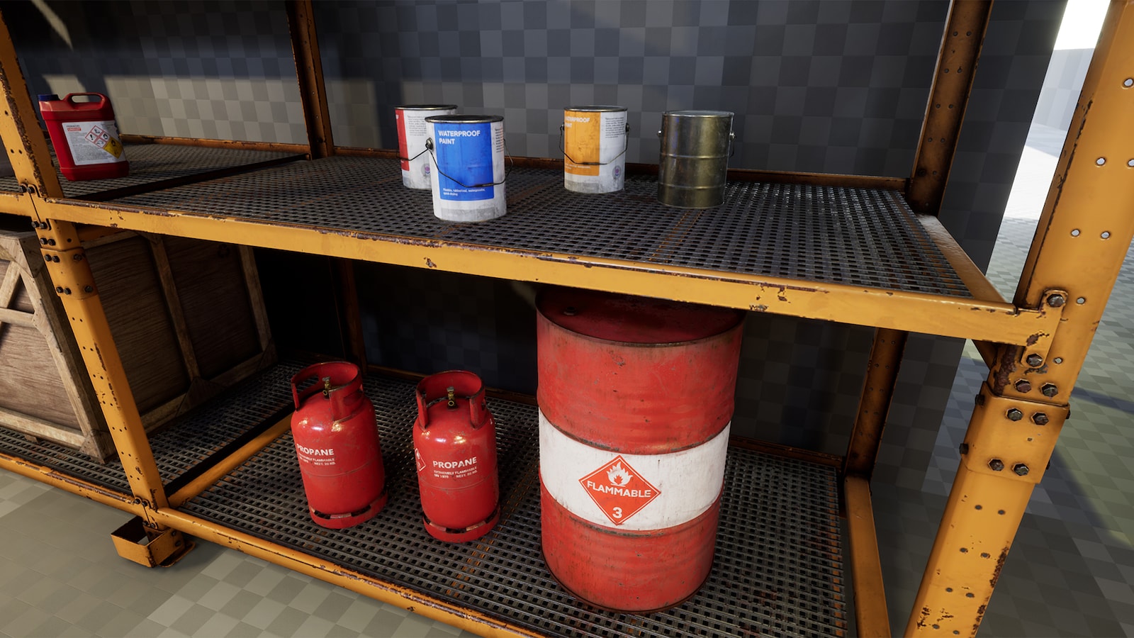 Storage Props Set in Props UE Marketplace