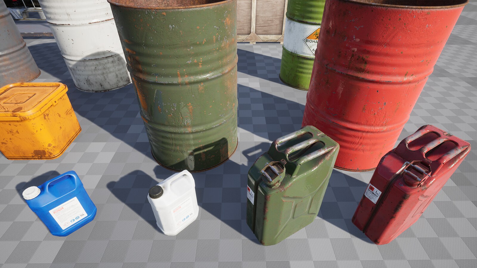 Storage Props Set in Props UE Marketplace