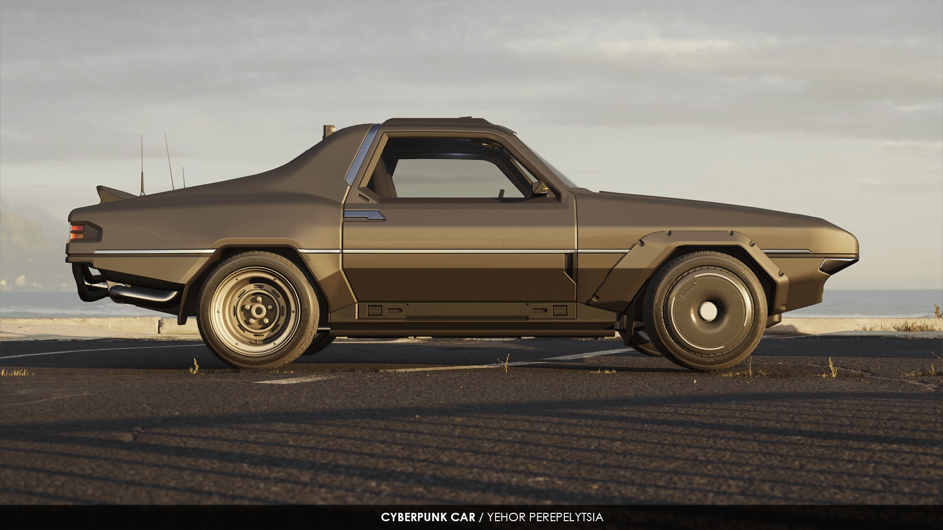 CYBERPUNK CAR in Blueprints UE Marketplace