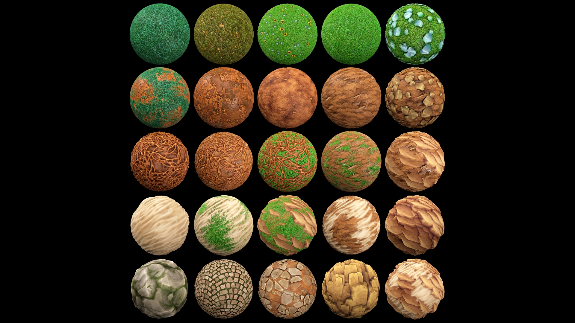 Stylized Forest Textures – RPG Environment