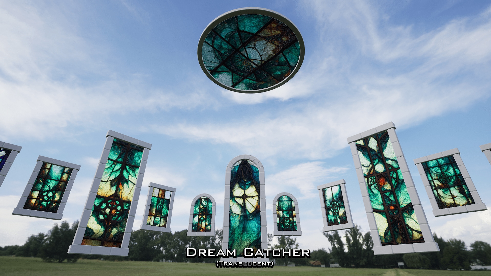 Sublime Stained Glass Materials Pack 05 in Materials UE Marketplace