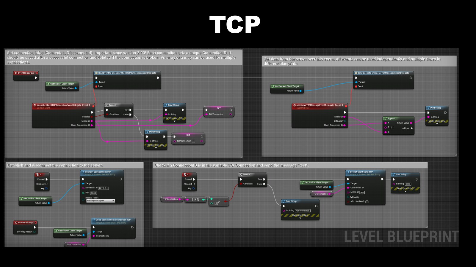 Simple UDP TCP Socket Client in Code Plugins UE Marketplace