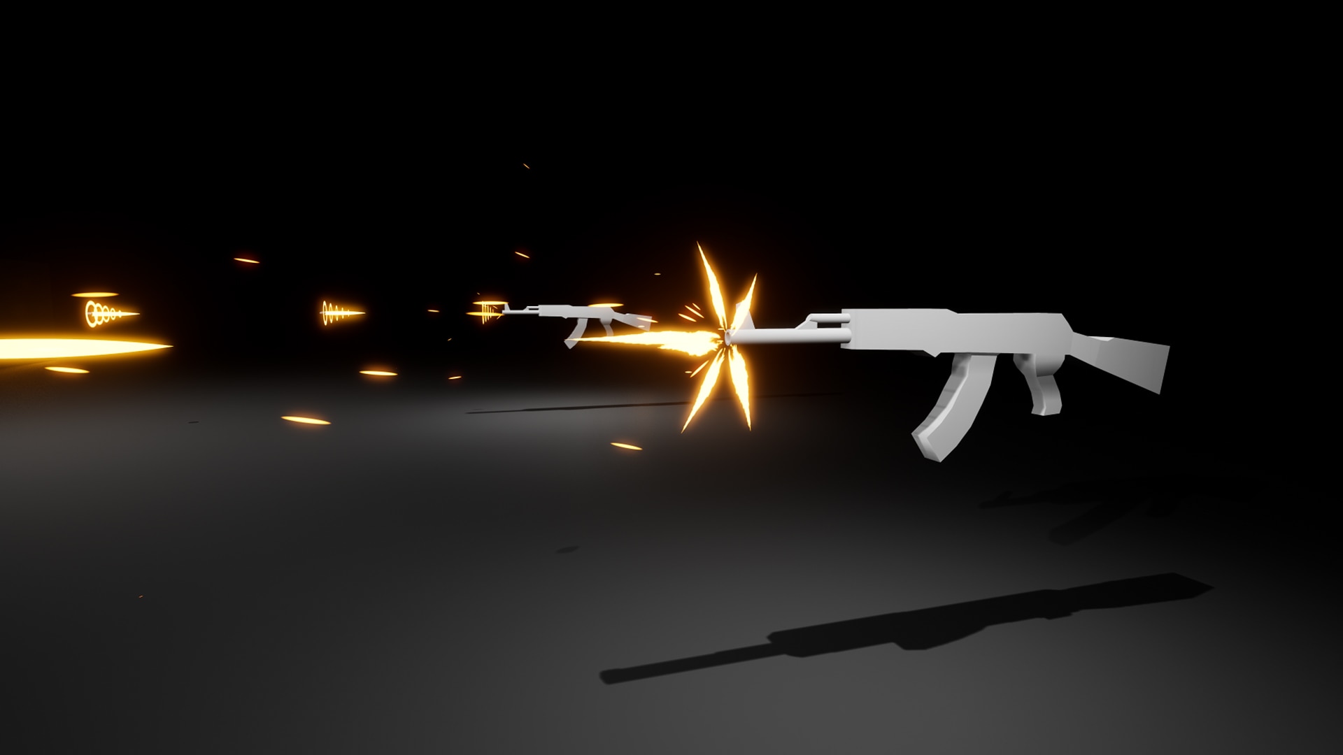 Stylized Shooting VFX Niagara (Muzzle - Bullet Trail - Impact), 카테고리 ...