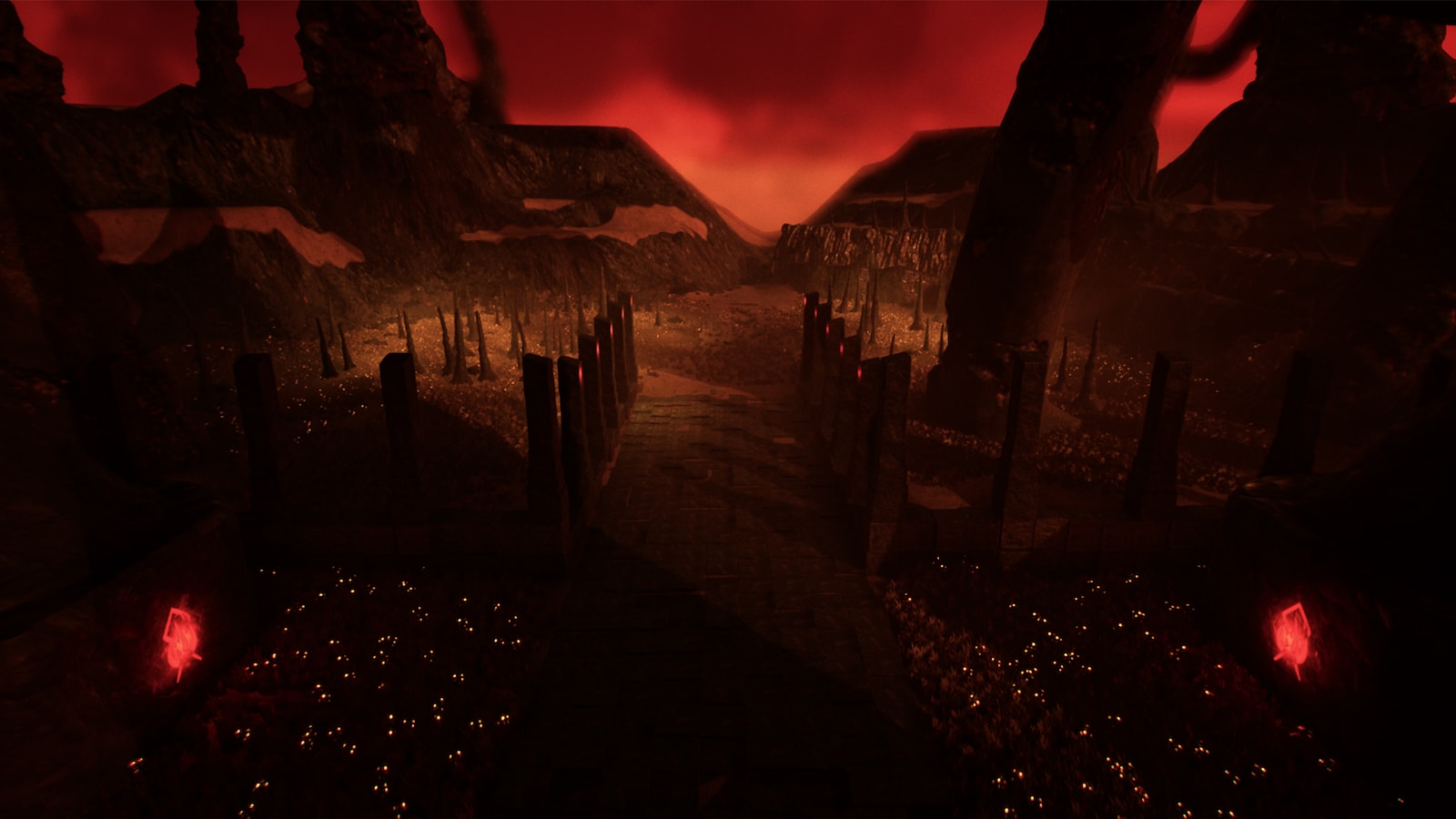 Hell Temple Ruins w/Procedural Block Tiling System in Environments - UE ...