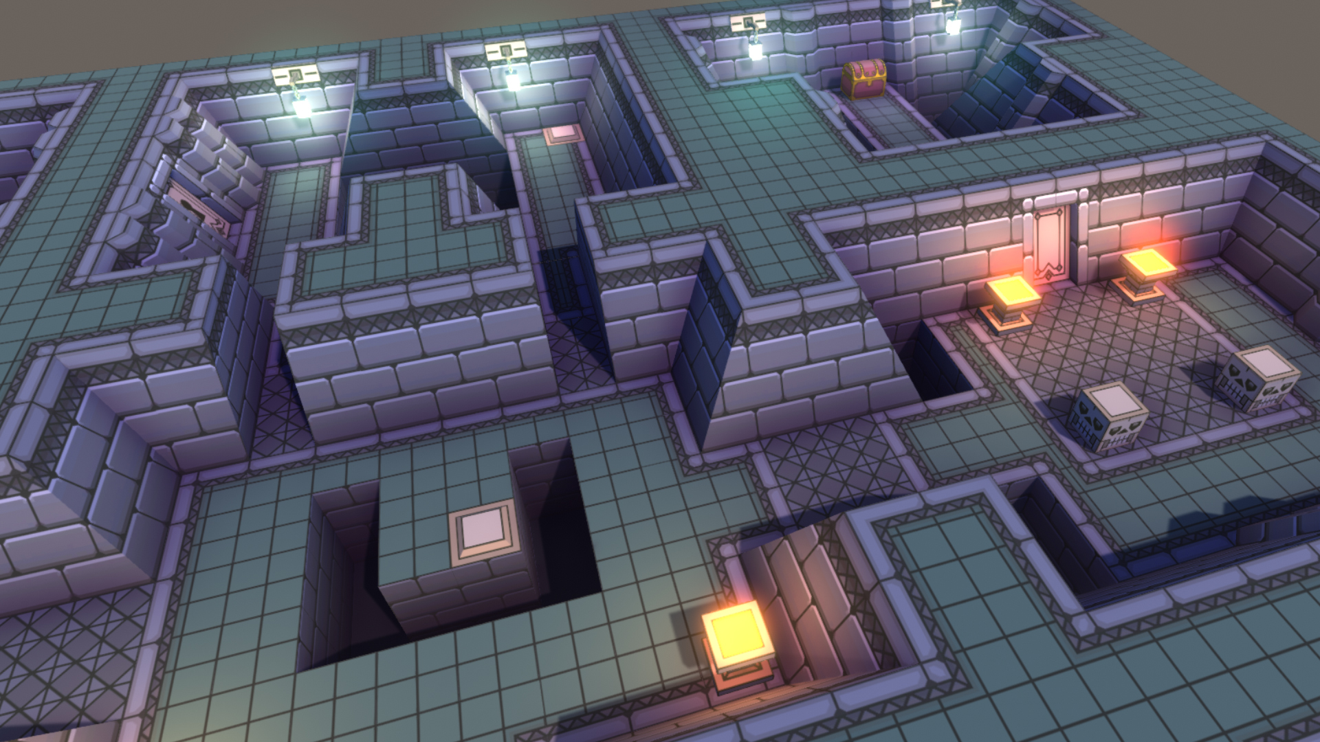 Retro Dungeons The Labyrinth