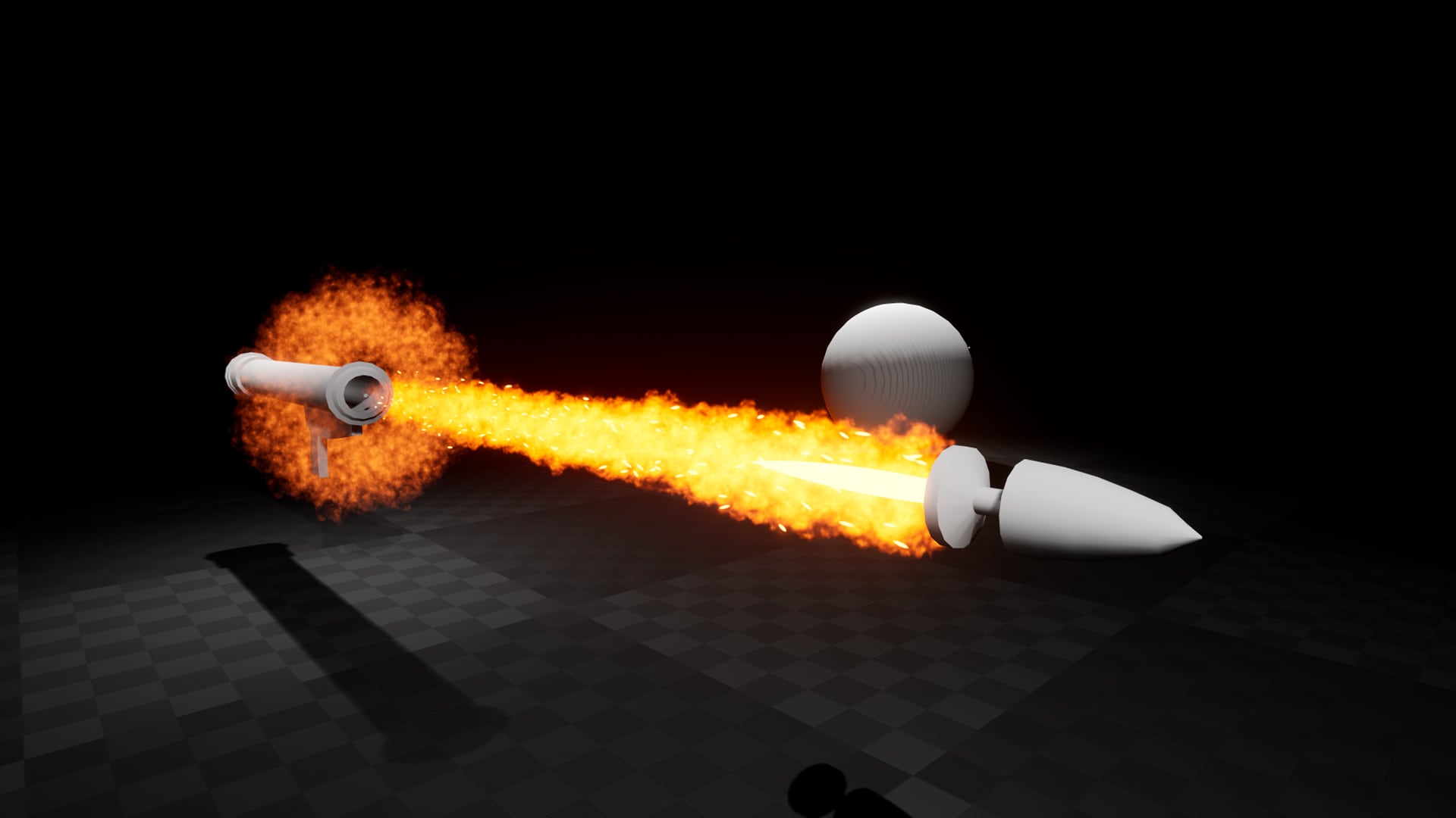 Stylized Shooting VFX Niagara (Muzzle - Bullet Trail - Impact), 카테고리 ...
