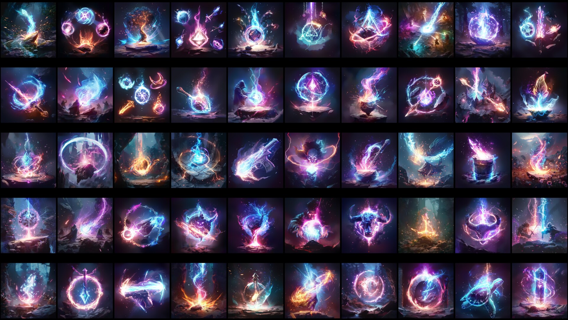 200 additional magical spell icons themed around - Alchemy, 카테고리 2D 애셋 ...