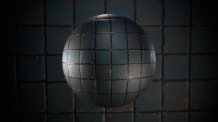 Stylized Metal Material Pack 1